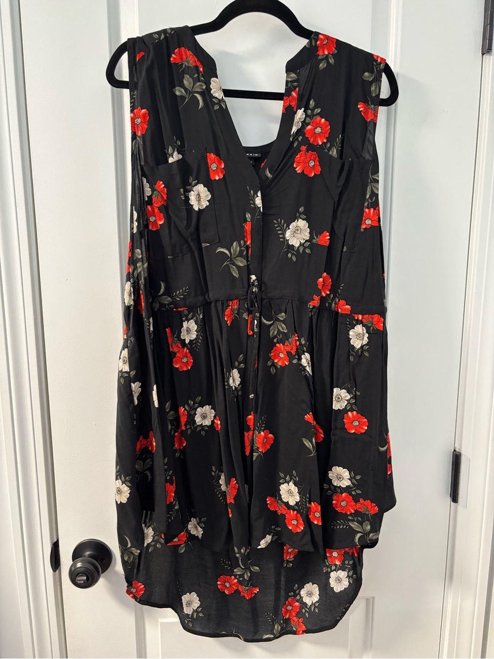 Torrid Emma Babydoll Challis Tunic Top - Size 4